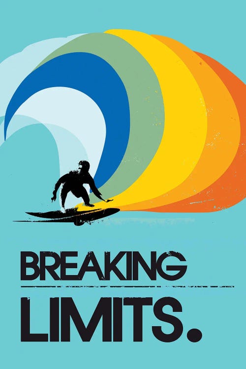 Breaking Limits Surf Art