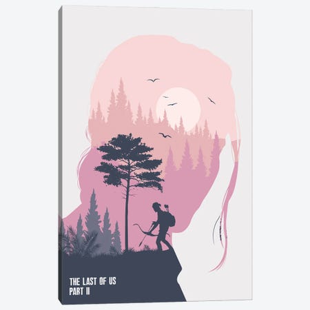 Ellie Last Of Us Canvas Print #NOJ170} by 2Toastdesign Canvas Art