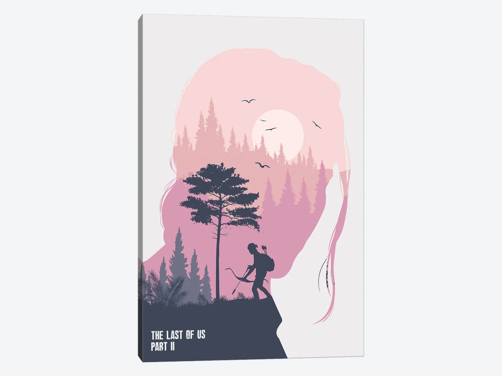 Ellie Last Of Us by 2Toastdesign 1-piece Canvas Art