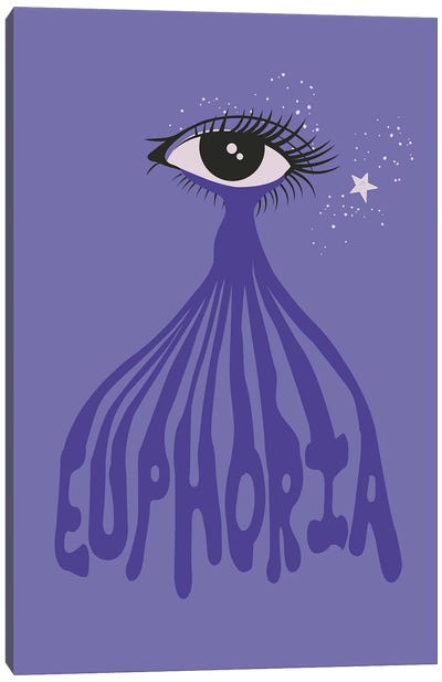 Euphoria Canvas Art Print - 2Toastdesign