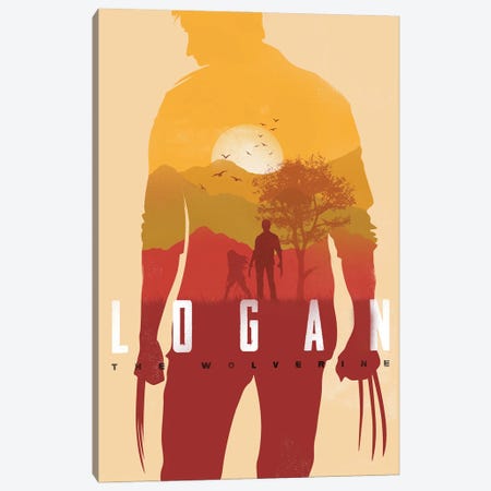 Logan Canvas Print #NOJ194} by 2Toastdesign Canvas Art Print