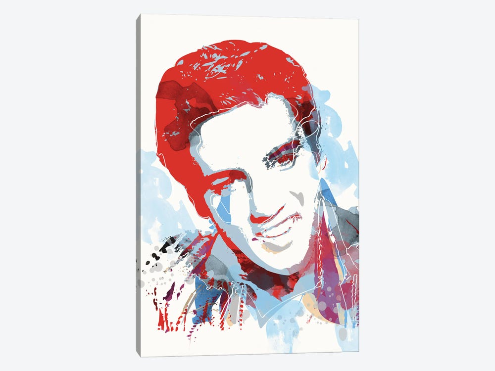 King Elvis by 2Toastdesign 1-piece Canvas Art Print