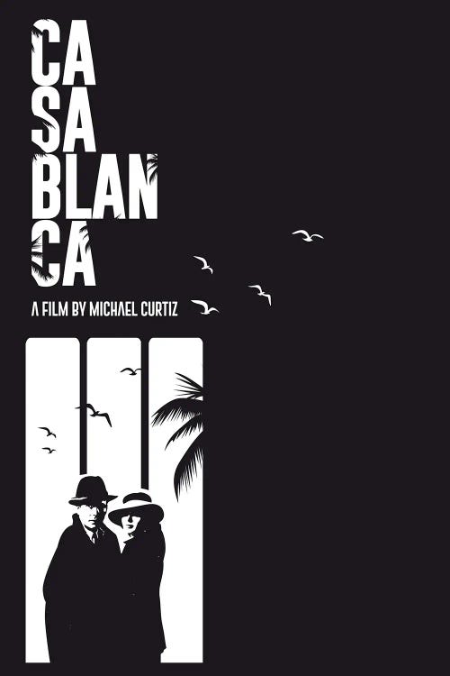 Casablanca Movie Art