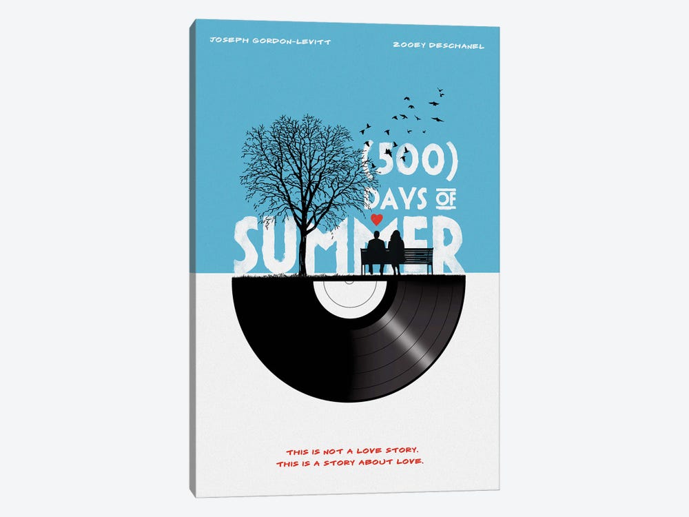 500 Days Of Summer Movie Art by 2Toastdesign 1-piece Art Print