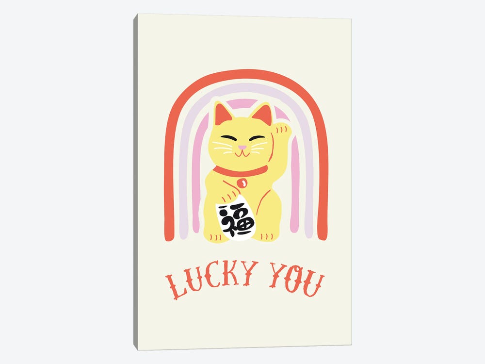 Lucky You by 2Toastdesign 1-piece Canvas Art