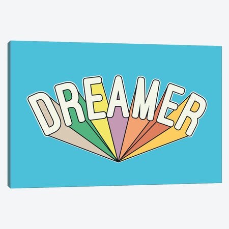 Dreamer Canvas Print #NOJ202} by 2Toastdesign Canvas Art
