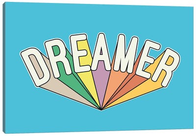 Dreamer Canvas Art Print - 2Toastdesign