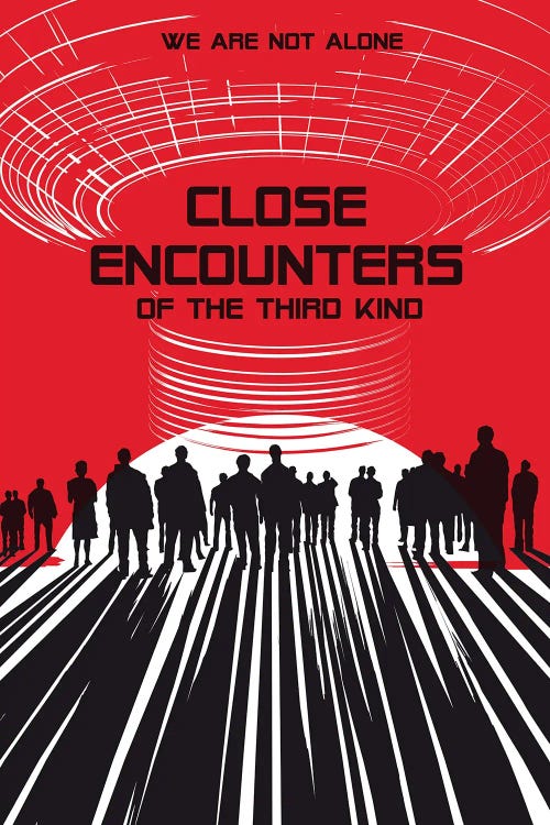 Close Encounters Of The Third Kind Movie Art