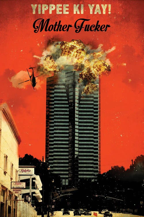 Die Hard Travel Movie Art