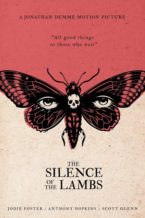 The Silence Of The Lambs by 2Toastdesign wall art