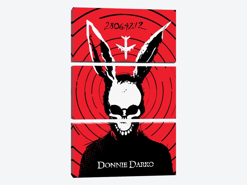 Donnie Darko by 2Toastdesign 3-piece Canvas Wall Art