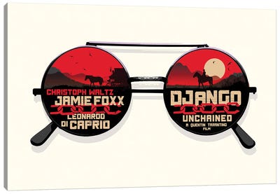 Django Movie Art Canvas Art Print