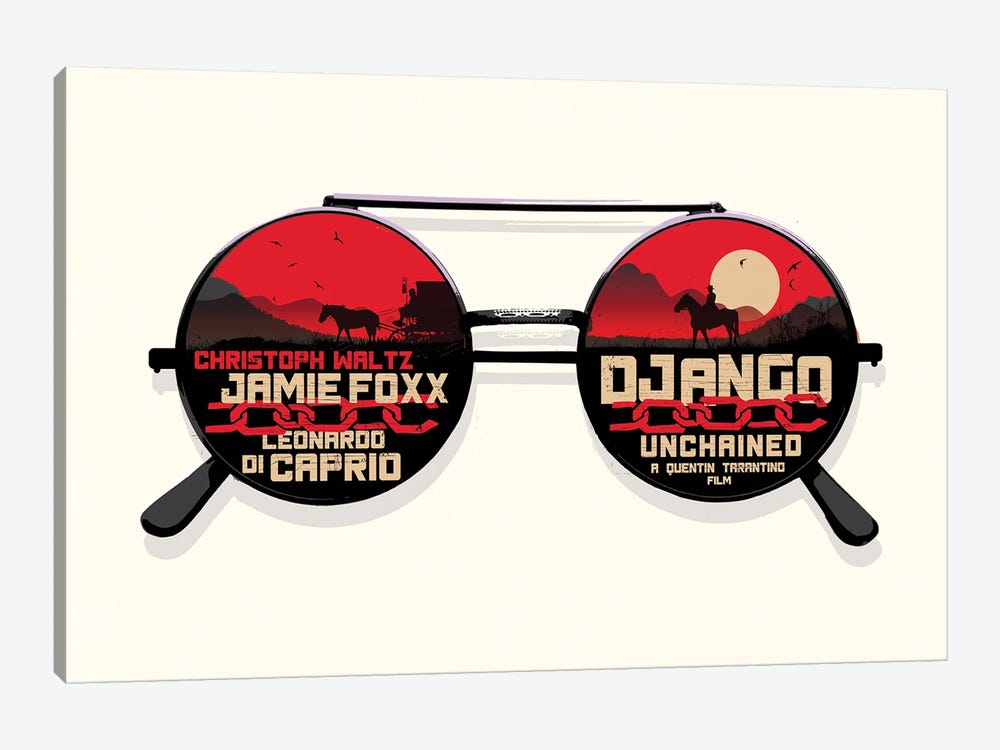 Django Movie Art by 2Toastdesign 1-piece Canvas Artwork