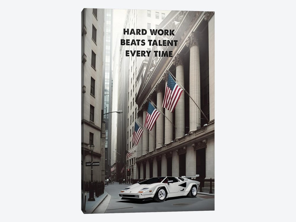 The Wolf of Wall Street by 2Toastdesign 1-piece Canvas Print