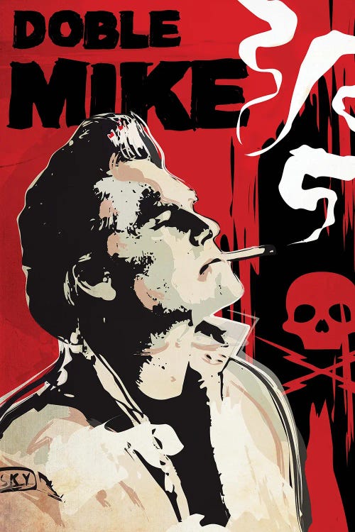 Doble Mike Death Proof Movie Art