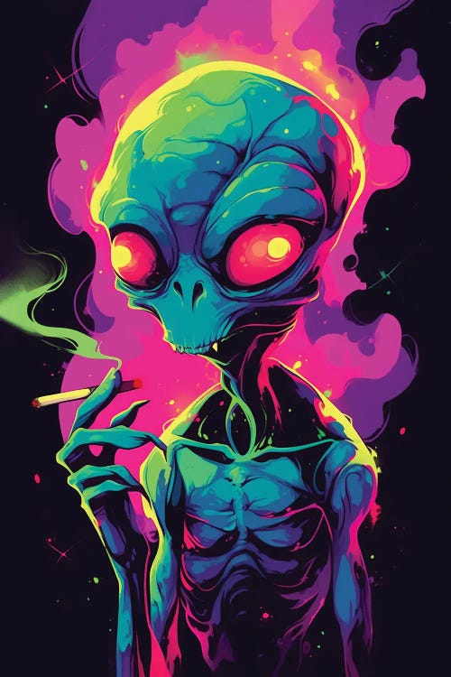 Psychedelic Alien