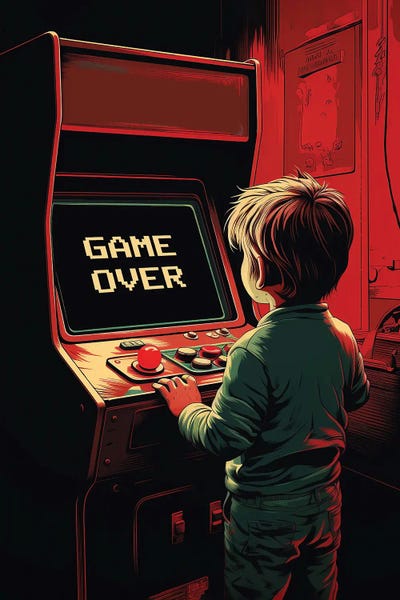 Video Games: Arcade Game Over by 2Toastdesign