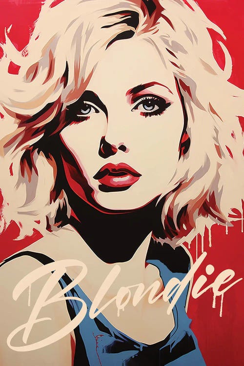 Blondie Pop Art