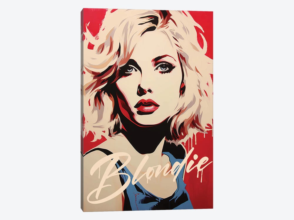 Blondie Pop Art by 2Toastdesign 1-piece Canvas Print