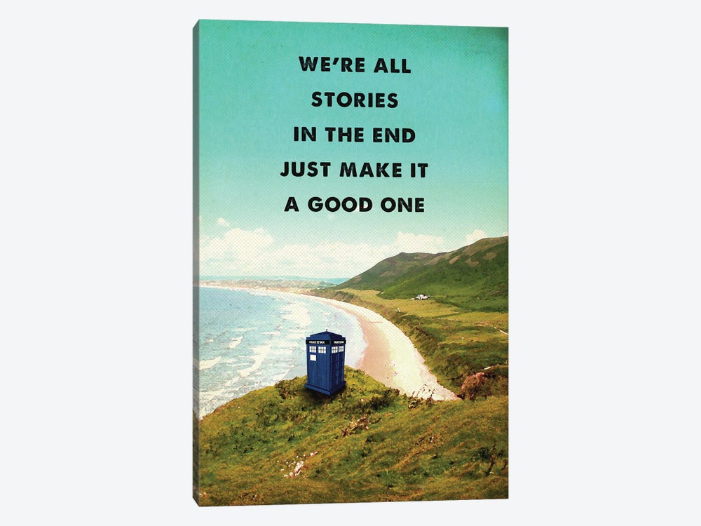 Doctor Who Travel Movie Art by 2Toastdesign 1-piece Canvas Wall Art