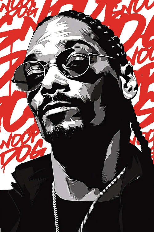 Snoop by 2Toastdesign wall art
