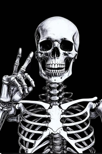 Peace Signs: Skull Victory by 2Toastdesign