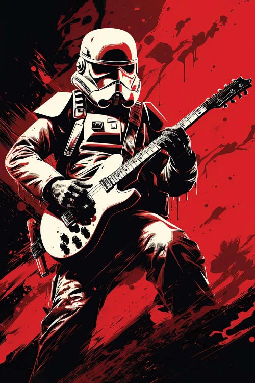 Trooper Rocks by 2Toastdesign wall art