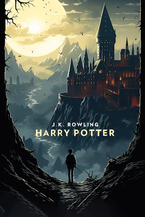 Harry In Hogwarts by 2Toastdesign wall art