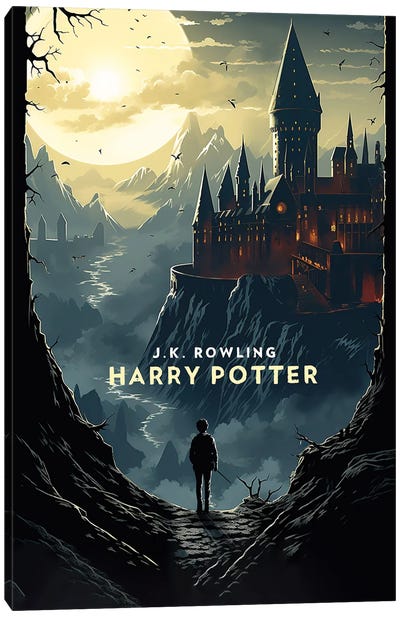 Harry In Hogwarts Canvas Art Print - Harry Potter (Film Series)