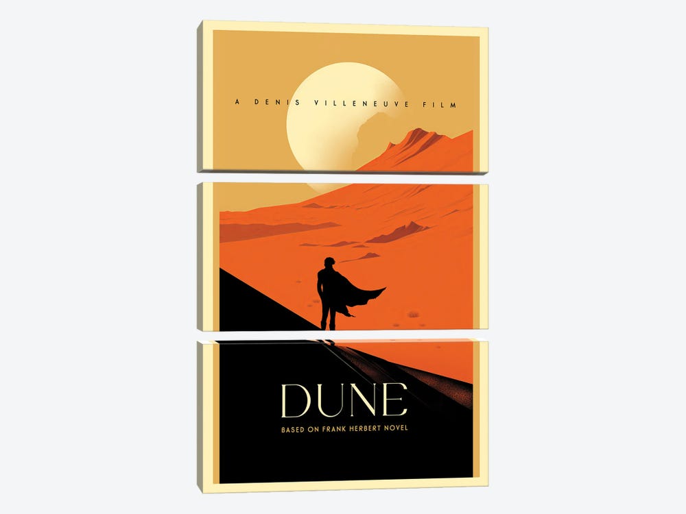 Paul Of Dune by 2Toastdesign 3-piece Canvas Art