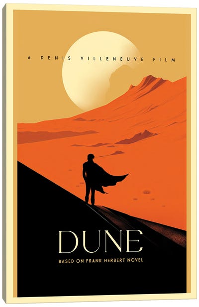 Paul Of Dune Canvas Art Print - Minimalist Posters