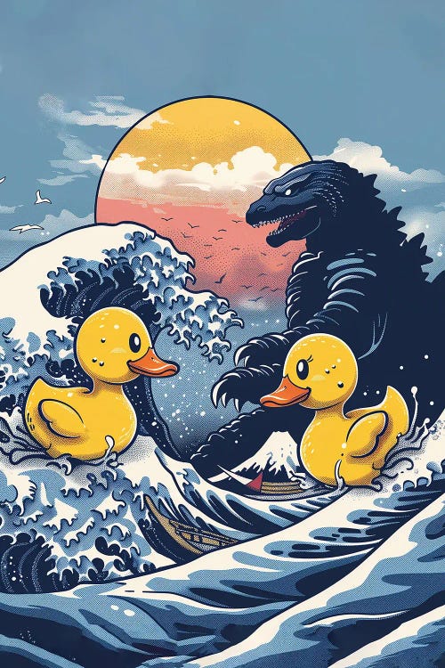 Ducks And Godzilla