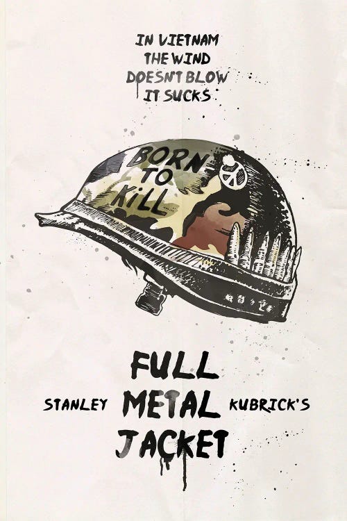 Full Metal Jacket Movie Art