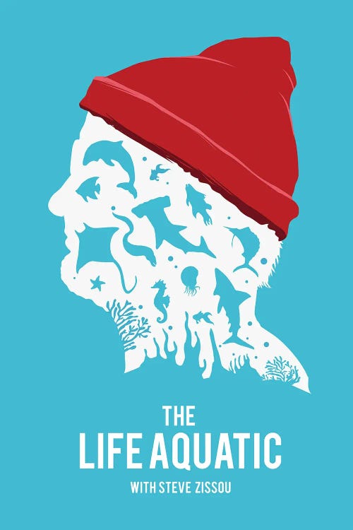 The Life Aquatic Movie Art