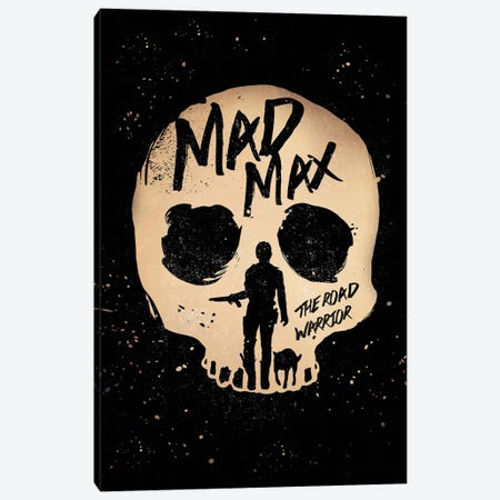 Mad Max Movie Art Canvas Print #NOJ63} by 2Toastdesign Canvas Artwork