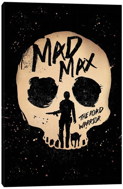 Mad Max Movie Art Canvas Art Print - Mad Max
