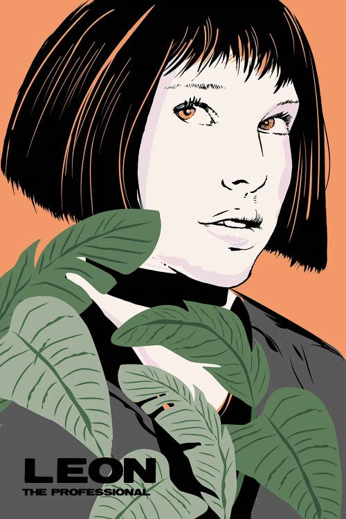 Mathilda Leon The Professional Movie Art