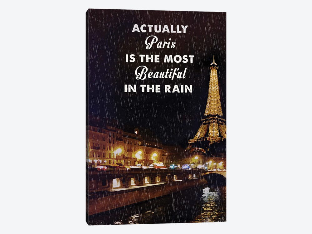 Midnight In Paris Travel Movie Art by 2Toastdesign 1-piece Art Print