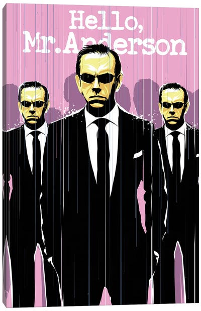 Matrix Movie Art Canvas Art Print