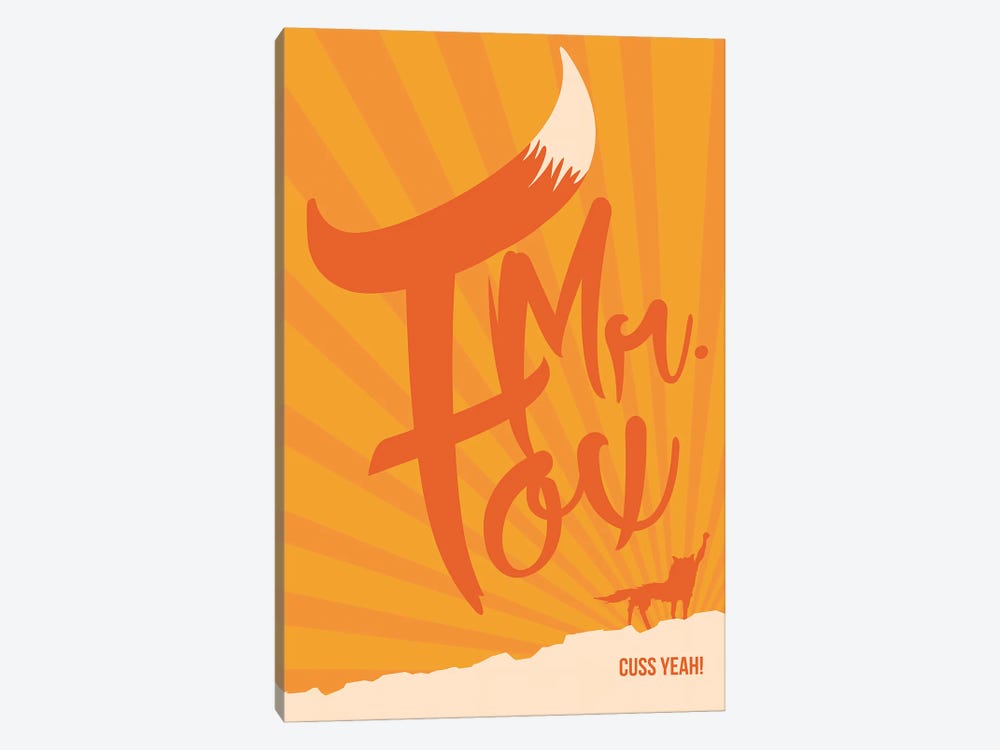 Fantastic Mr. Fox Movie Art by 2Toastdesign 1-piece Art Print