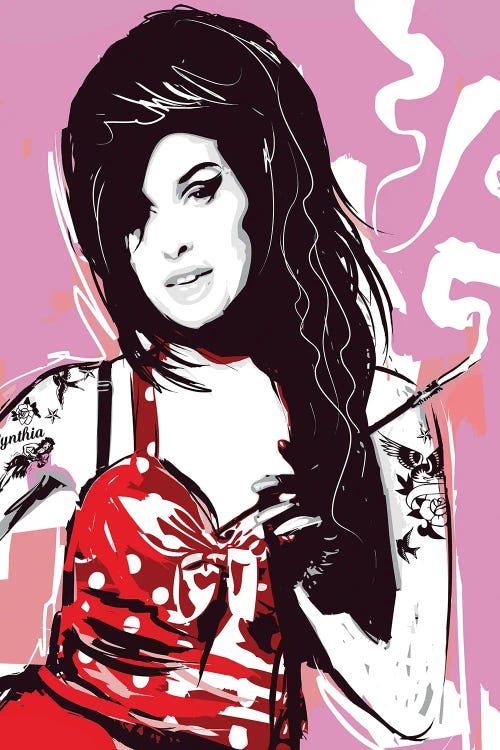 Amy Winehouse Pop Art