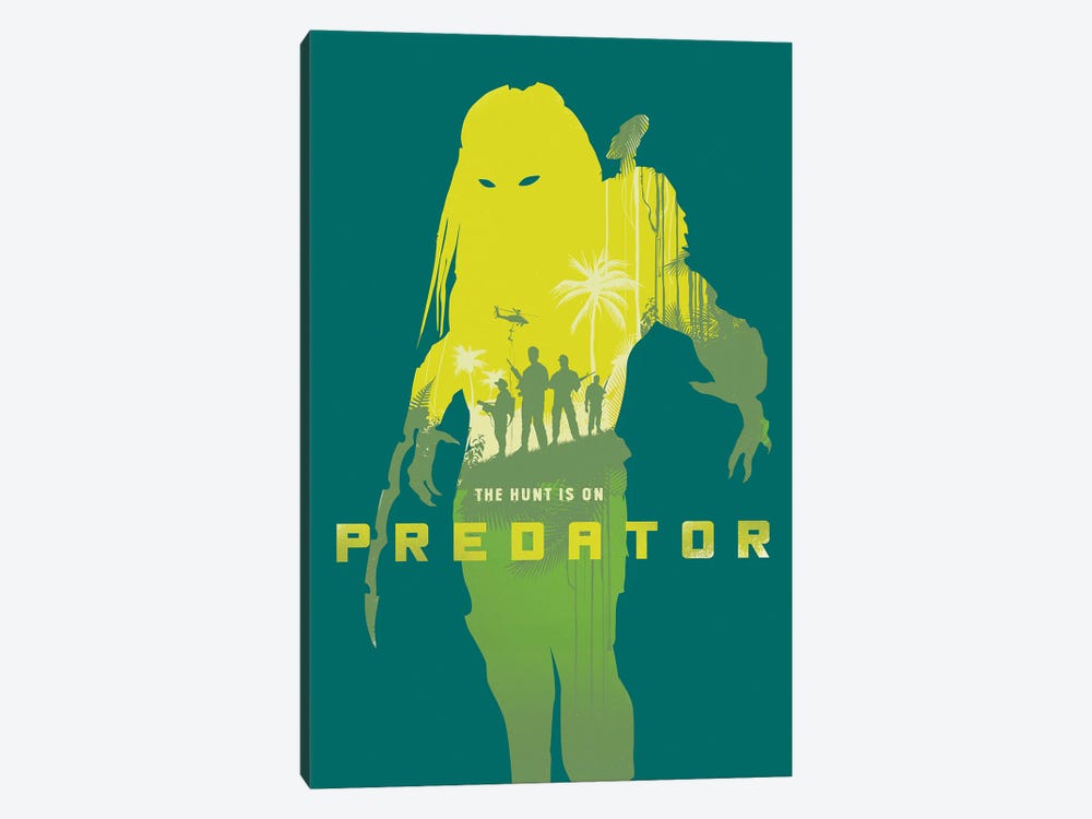 Predator Movie Art by 2Toastdesign 1-piece Canvas Art