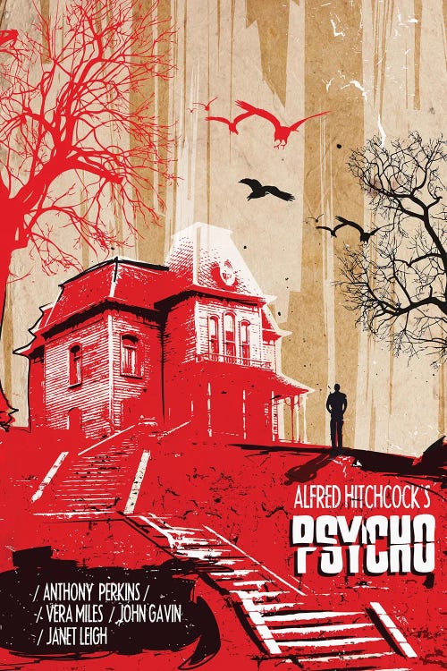 Psycho Movie Art