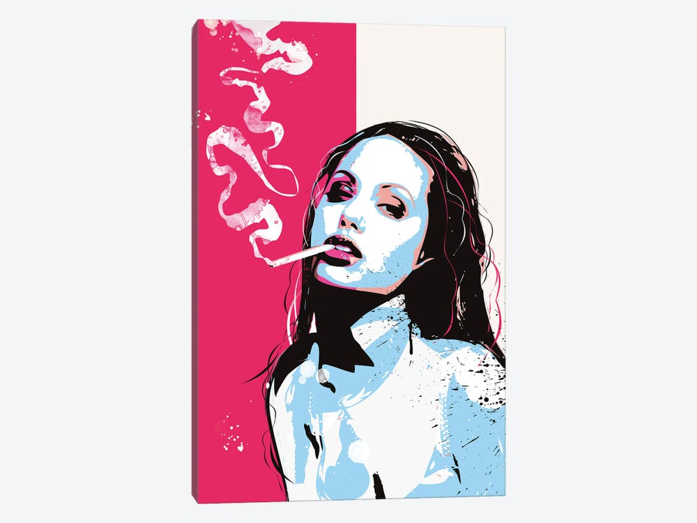 Angelina Jolie Pop Art by 2Toastdesign 1-piece Canvas Print