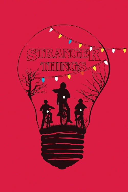 Stranger Things Red Art