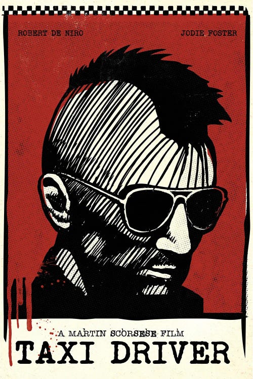 Taxi Driver Movie Art