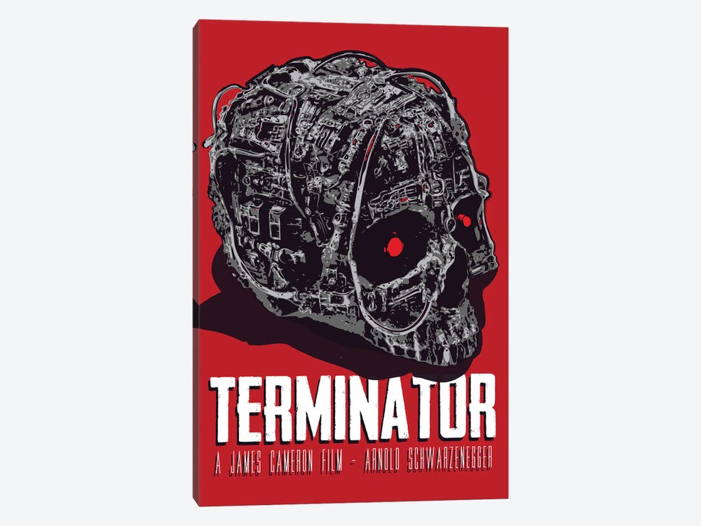 Terminator Movie Art by 2Toastdesign 1-piece Canvas Art