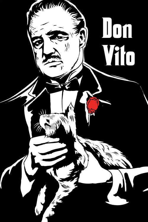 Don Vito The Godfather Art