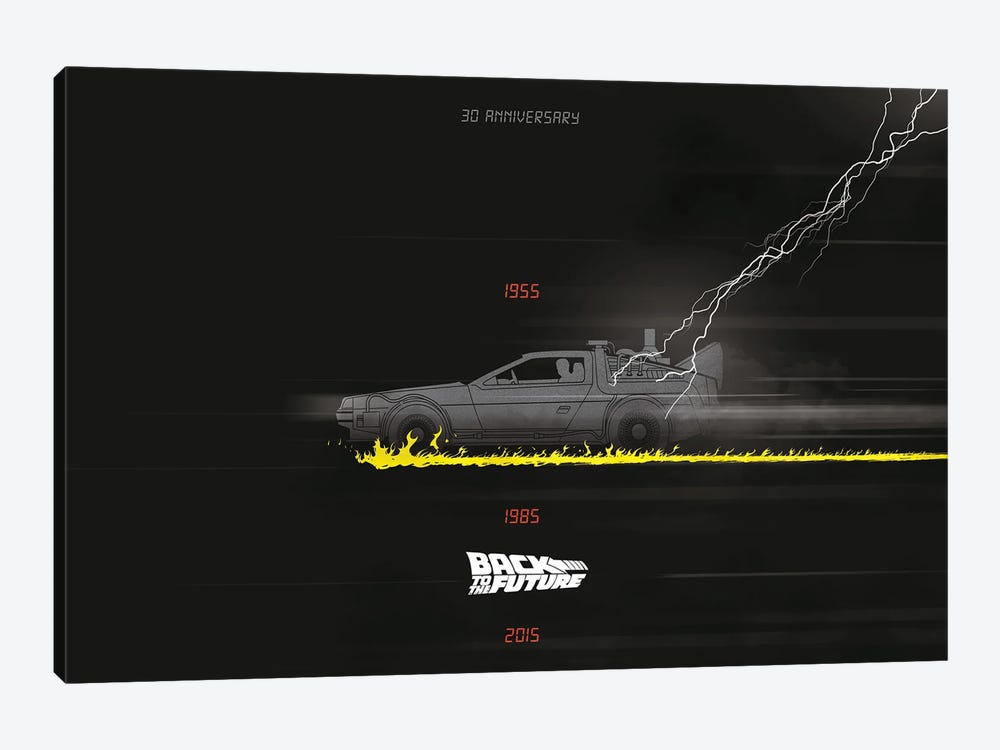 Back To The Future 30th Anniversary by 2Toastdesign 1-piece Art Print