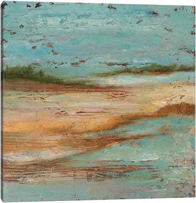 Sunset Lake II Canvas Art Print